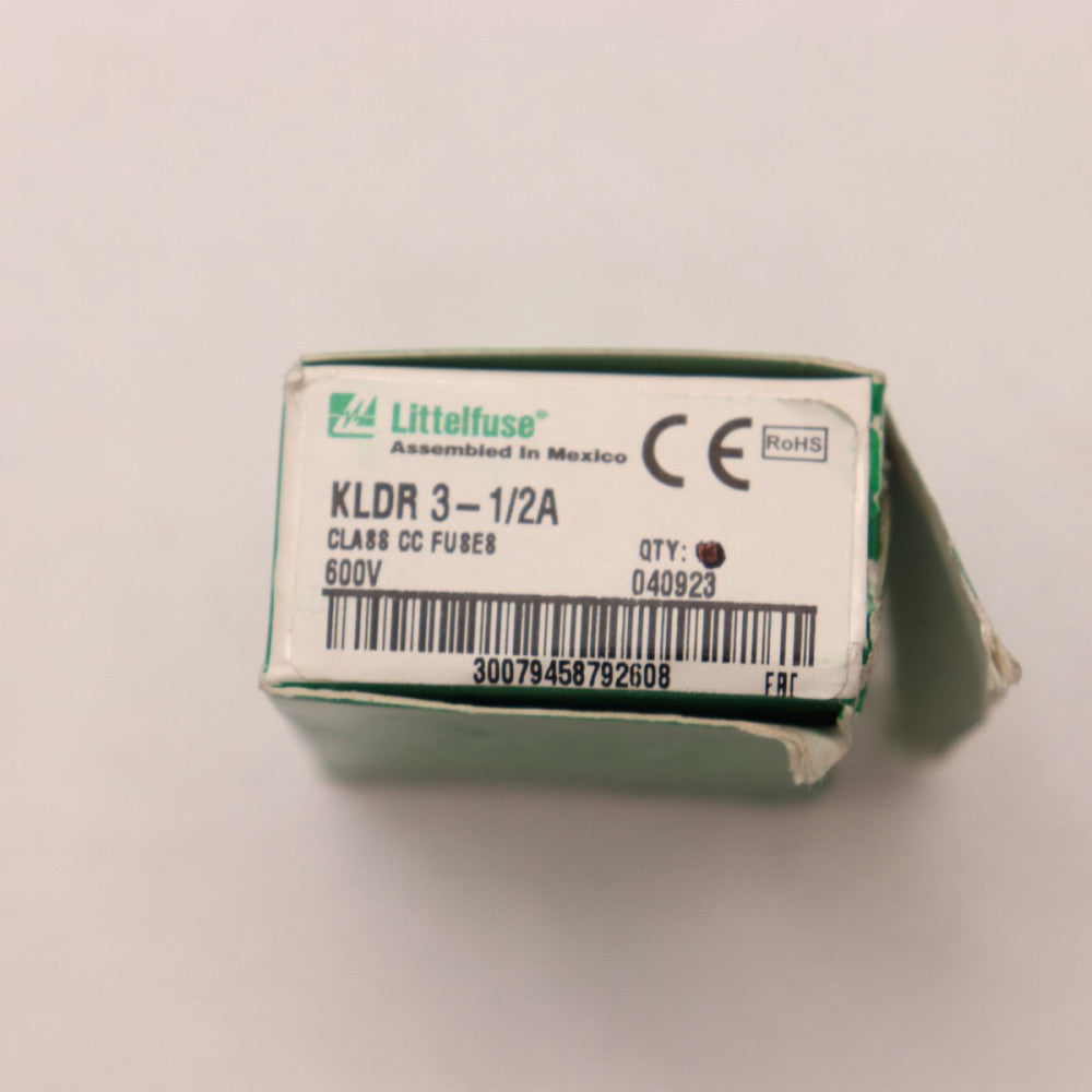 Littlefuse Time Delay Fuse 3.50A 600VAC/300VDC KLDR3-1/2A
