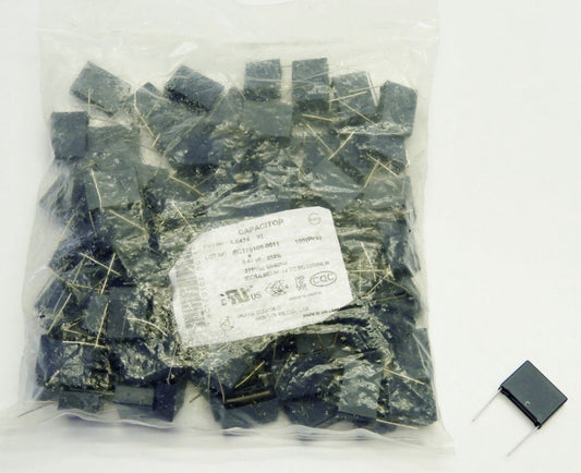 (100 pcs) Okaya Electric LE474 XL Capacitor 0.47uF +/- 10% 275VAC