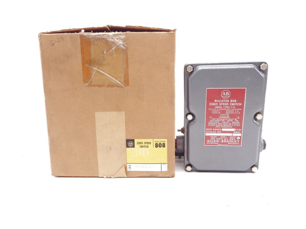 ALLEN BRADLEY 808-DL17A1 SER. D (BR/YL) NSMP