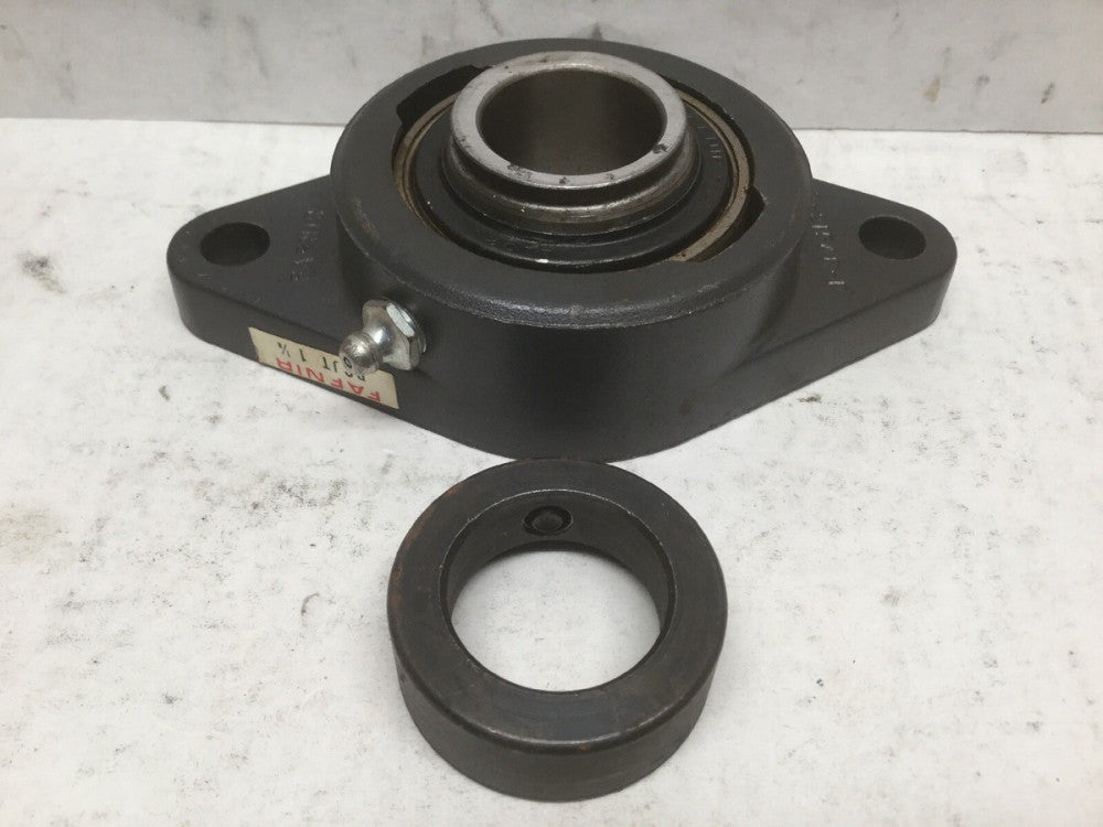 Fafnir RCJT 1-1/8 Flanged Bearing RCJT118 Industrial Duty Self Locking Collar