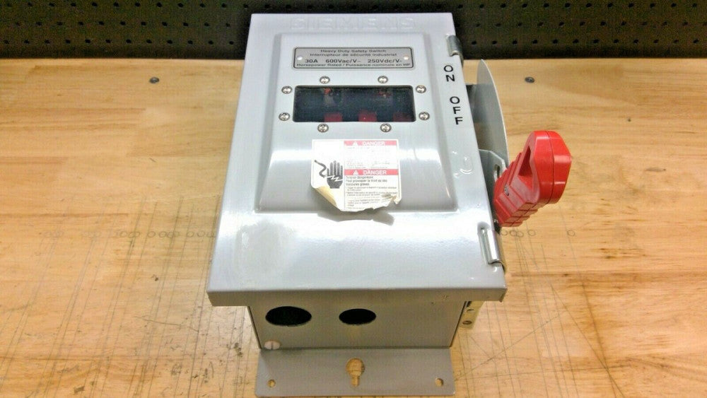 Siemens HNFC361JW Type VB II Enclosed Heavy Duty Switch