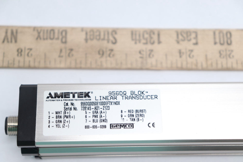 Ametek Blok Linear Transducer 956DQ