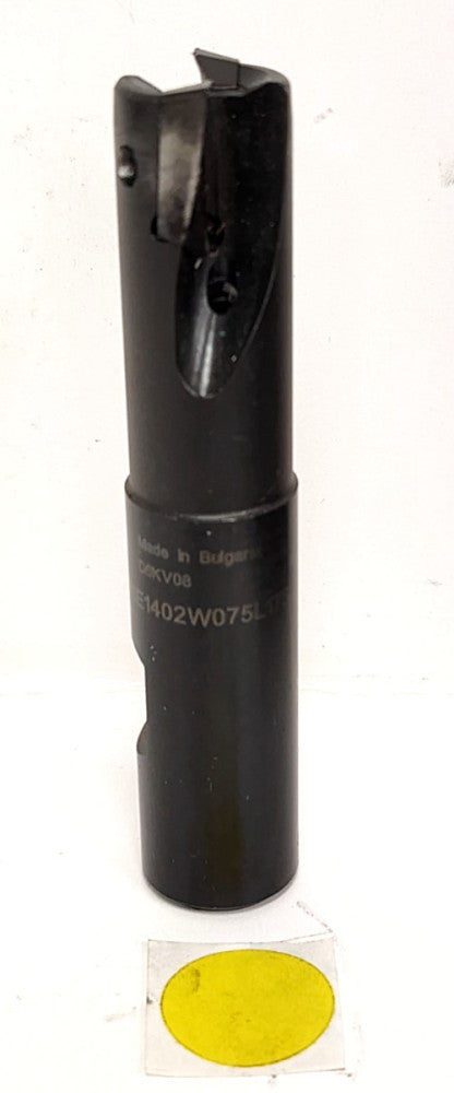 KENNAMETAL 3/4" INDEXABLE ENDMILL CUTTER W/INSERTS  M1D075E1402W075L175