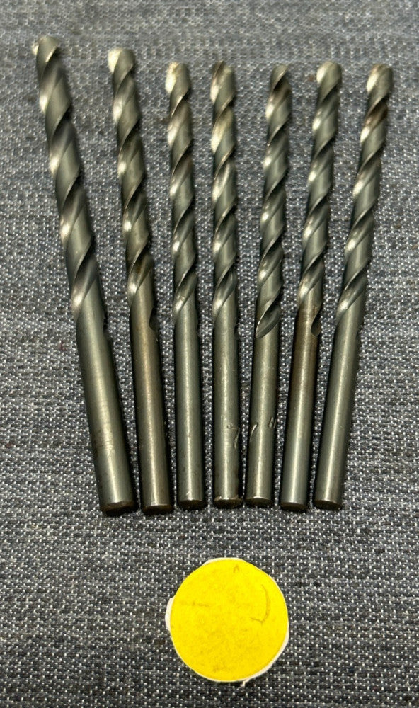 CLE-MAX 2 FLUTE DRILL BIT ASSORTED SIZES  LOT OF 7