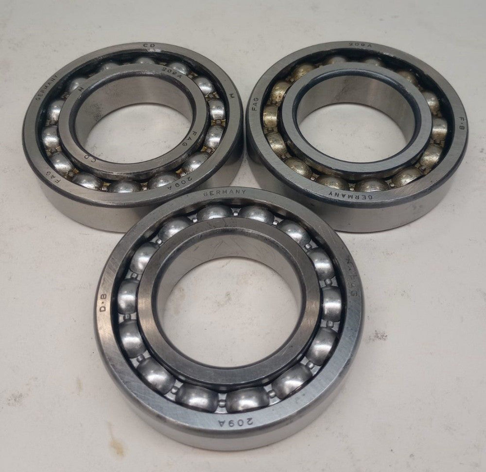 FAG 209A Ball Bearing Deep Groove 45X85X19mm 209-A (Pack of 3)