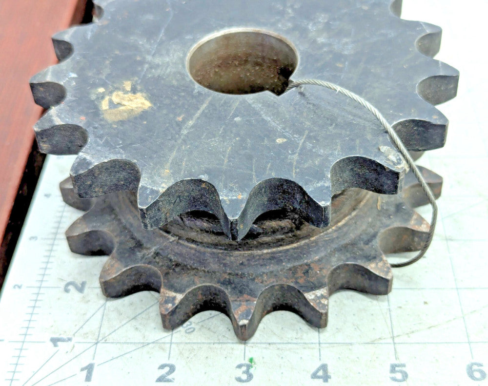 5.95” OD 1.50” Bore Double Roller Chain Sprocket #80 Chain 1" Pitch [C3B2]