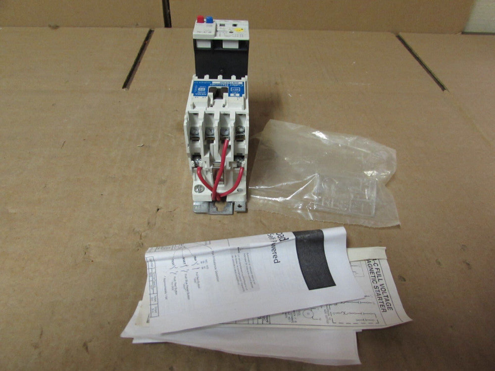 EATON, AN19AN0, SER. C1 NON-REVERSING NEMA SIZE 00 STARTER, N/NIB! MAKE OFFER!!