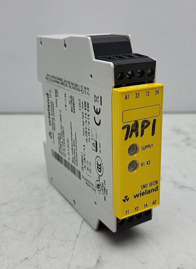 Wieland SN0 1012K-A Safety Relay R1.188.3740.0