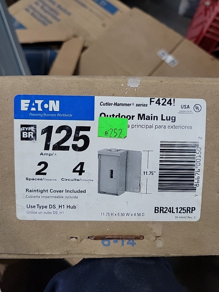 EATON CORPORATION BR-24L125RP / BR24L125RP (NEW IN BOX)
