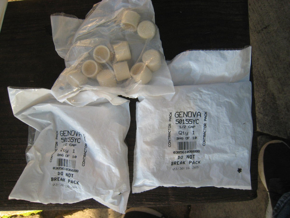 30- 50155 Tube Caps  1/2 in, Slip, 400 psi at 73 deg F and 100 psi at 180 deg F,