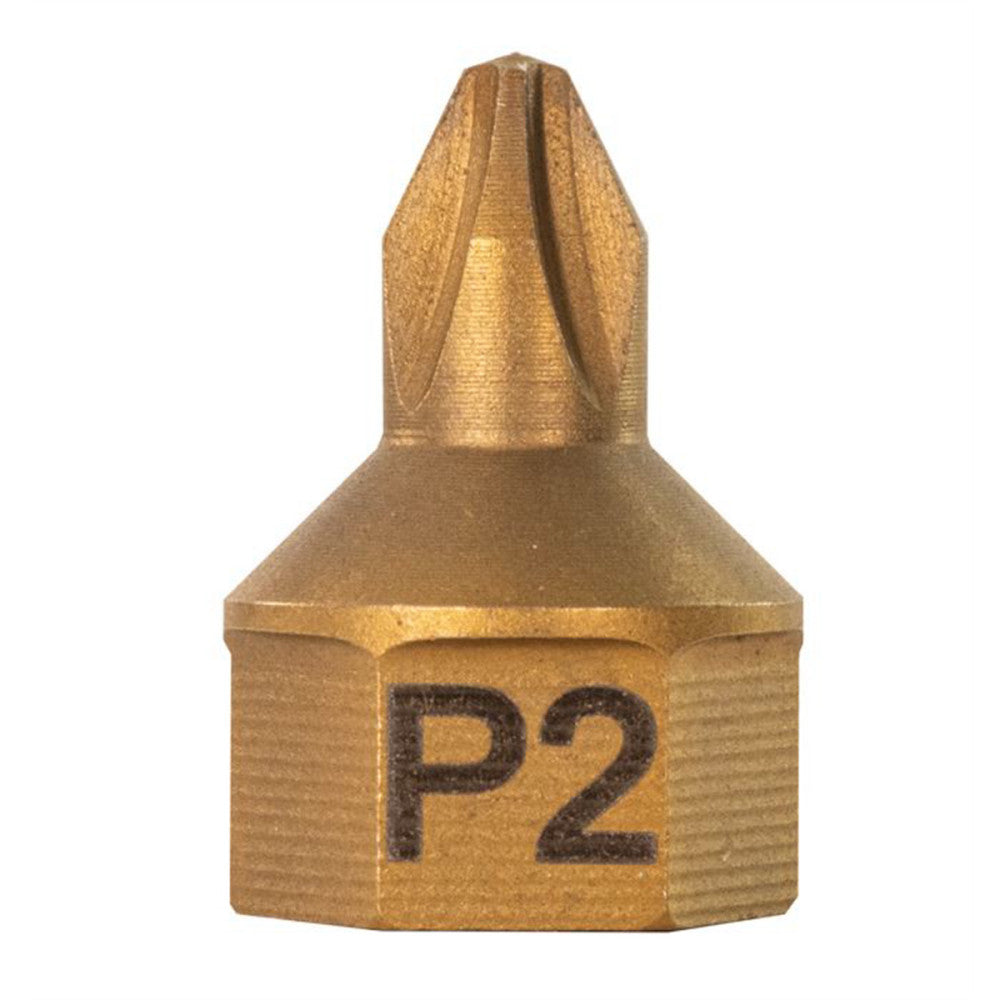 Mayhew 16106 Mayhew No. 2 Phillips Dual Drive Bit, 7/16" Drive