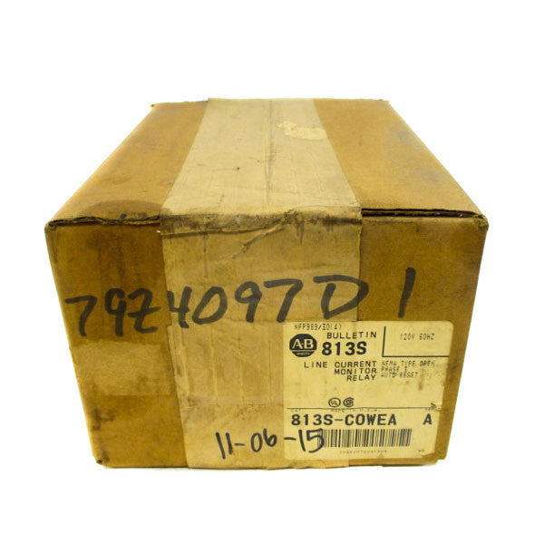 ALLEN BRADLEY 813S-COWEA SER. A 120V (BR/WH) NSFS