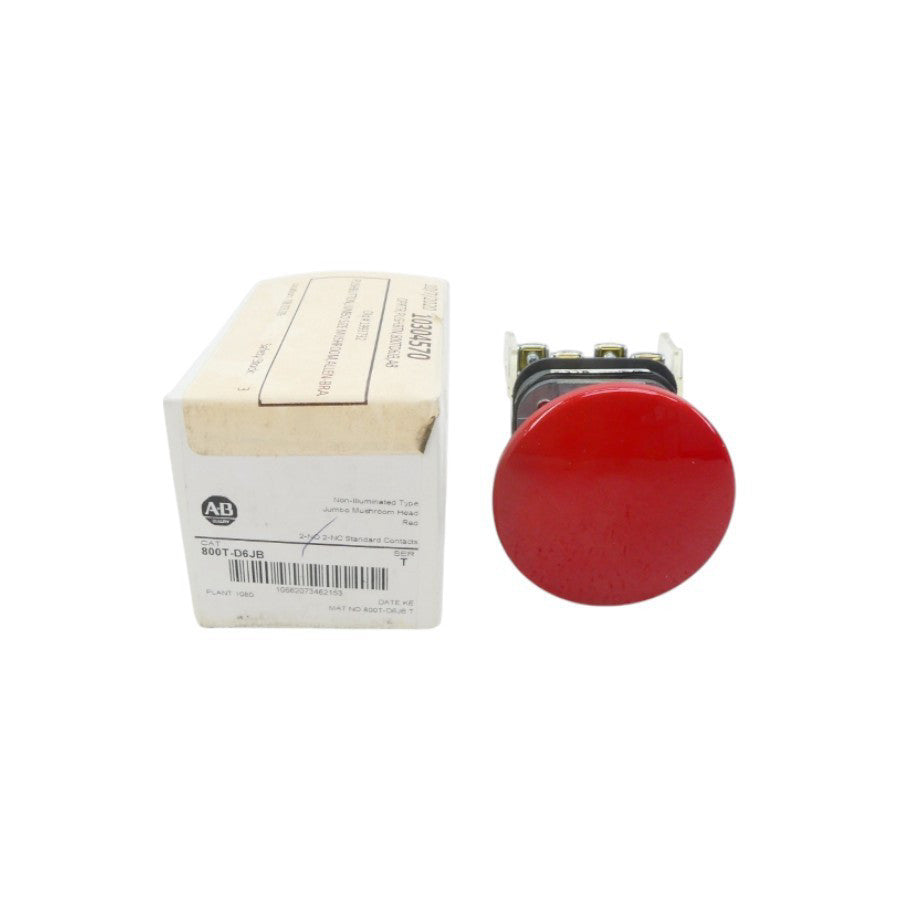ALLEN BRADLEY 800T-D6JB SER. T (WH) NSMP
