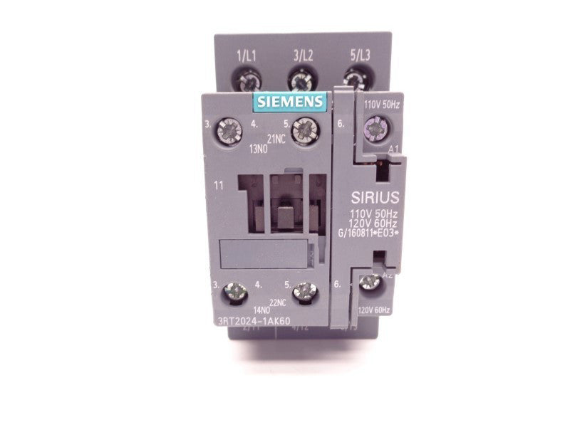 SIEMENS 3RT2024-1AK60 110/120V NSNP
