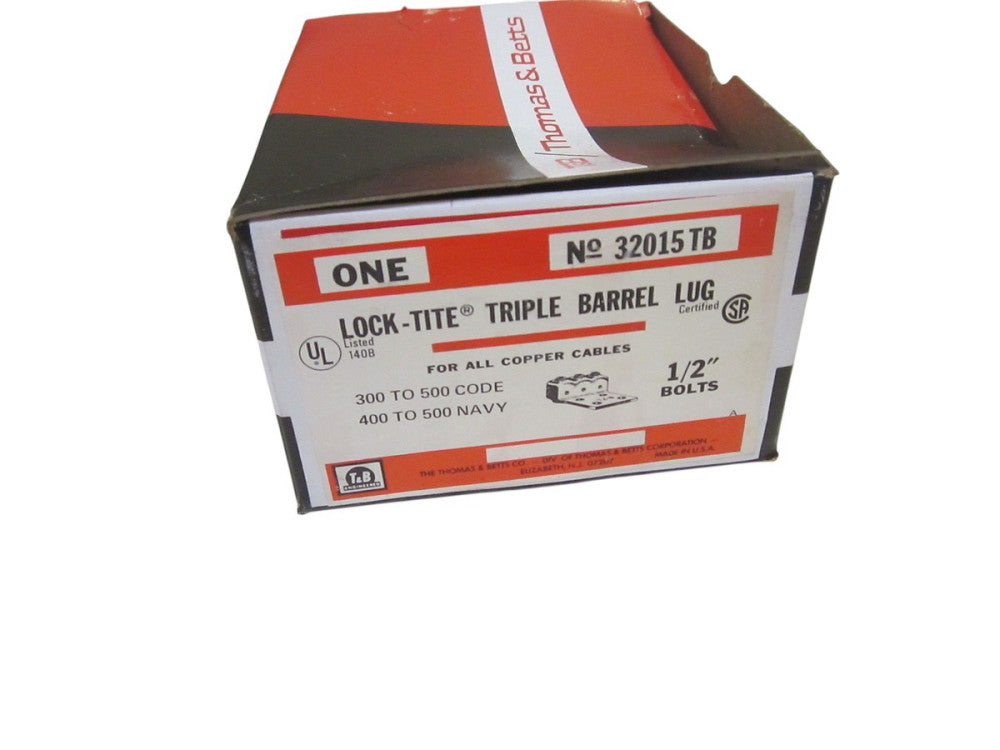 THOMAS & BETTS 32015TB TRIPPLE BARREL LUG 1/2" BOLT  NSMP