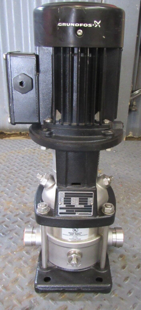 Grundfos Multistage Pump CRN3-4 A-P-G-E-HQQE 0.75HP  230/460VAC 15.41GPM NEW !!