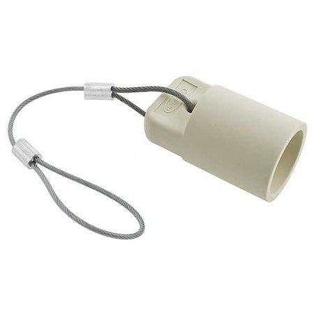 Hubbell Wiring Device-Kellems Hblfcapw Cap,White,300/400A Female Single Pole