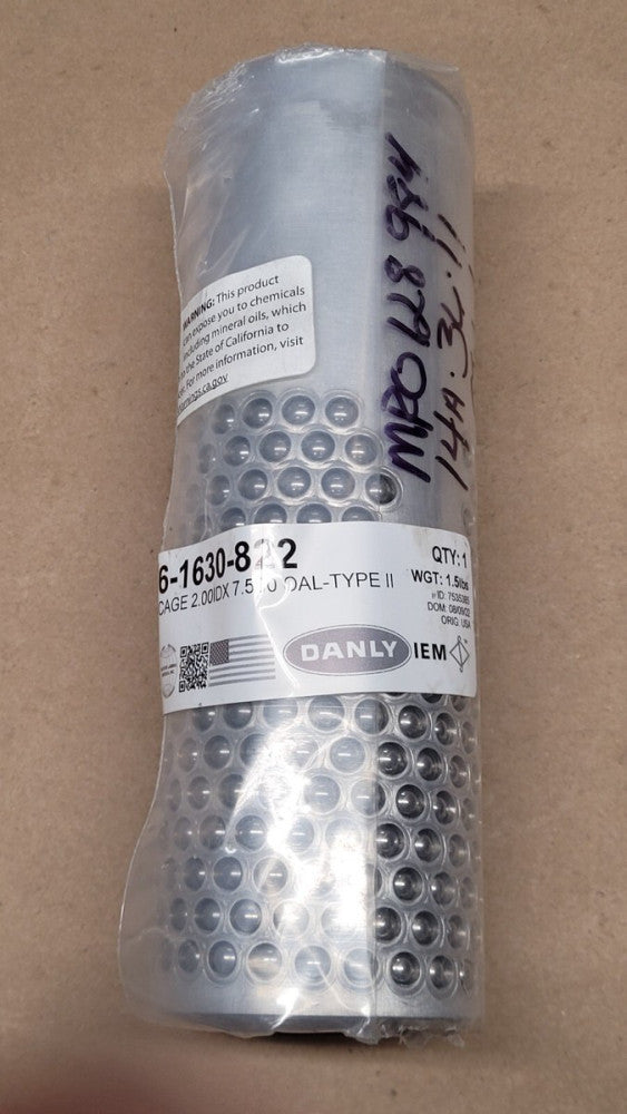 Danly 6-1630-822 Ball Bushing Cage 2.00" ID x 7.500" Overall Length - Type II