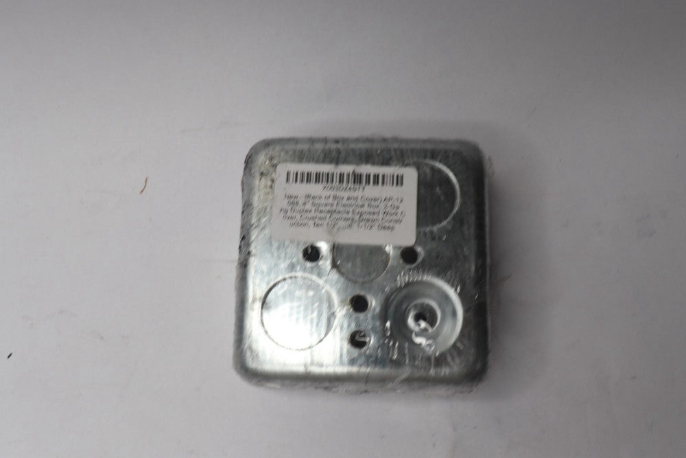 Airmont Products Square Electrical Box 2-Gang 4" x 1-1/2" Deep