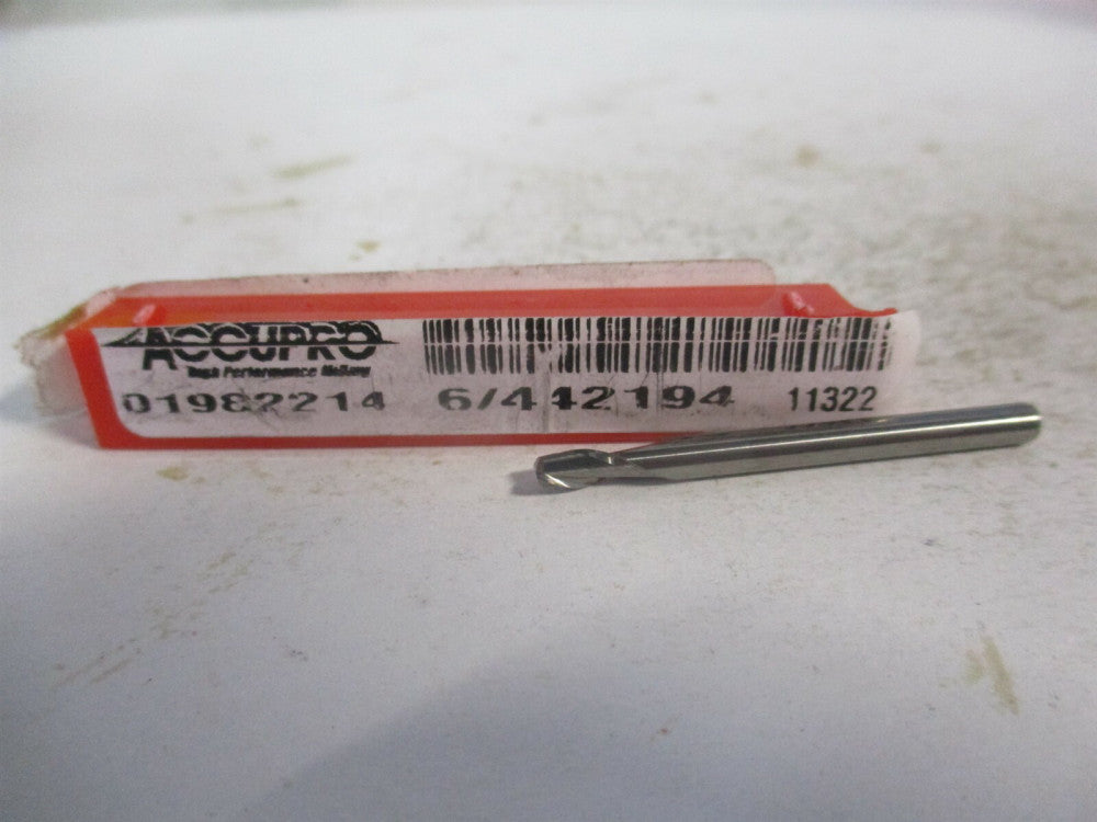 (12182777) 7/64" x 3/16" x 1/8" x 1-1/2" OAL Solid Carbide 4Fl Square End Mill