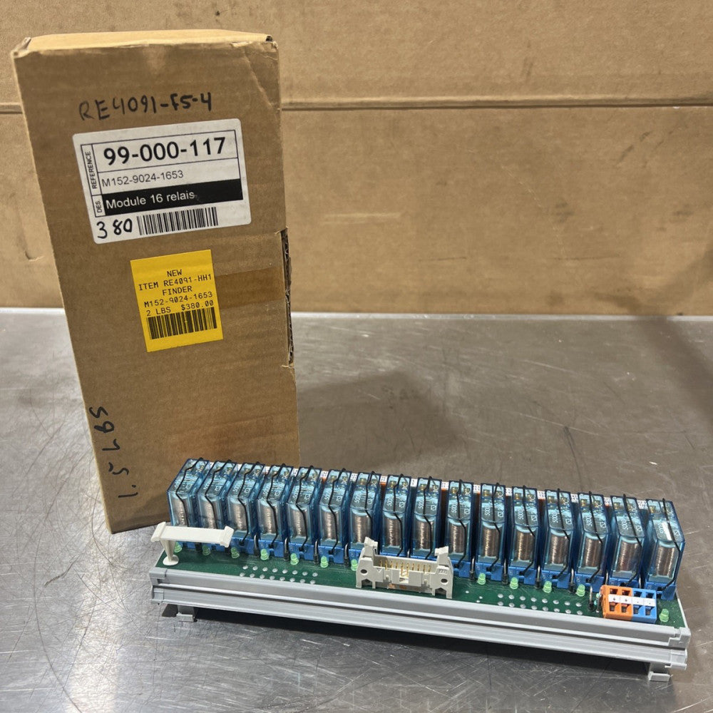 Finder Relay M15290241653 | WAGO | Interface Module 24VDC  16 Relay 6A, Nos