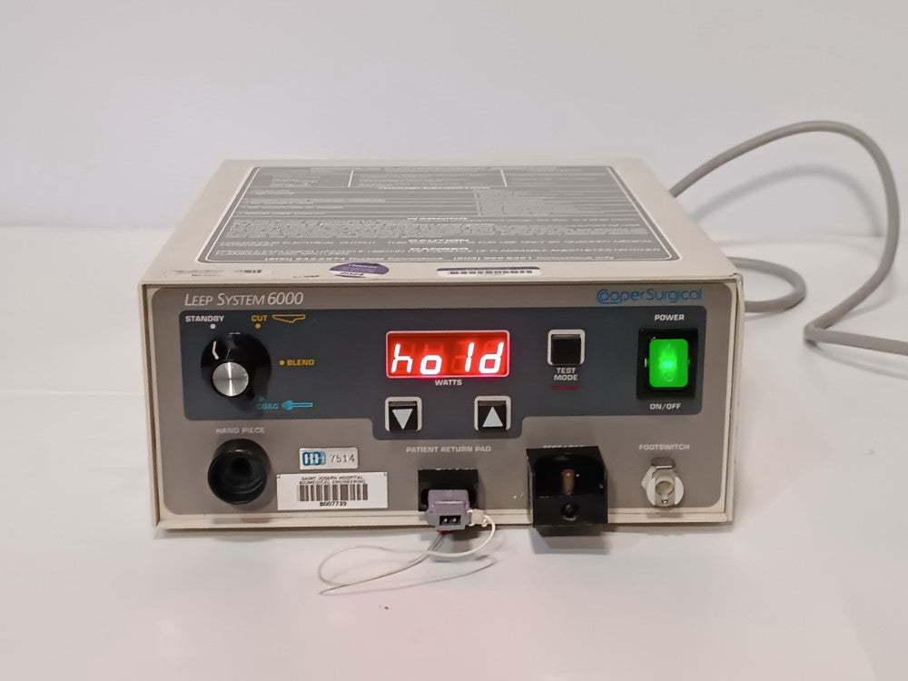 Cooper Surgical LEEP-6000 - LEEP System 6000 Electrosurgical Generator, 115v, 2a
