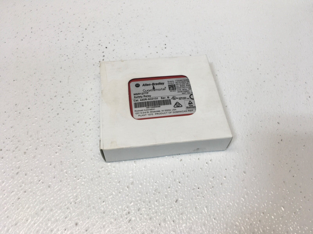 Allen-Bradley 440R-N23131 Ser. B Safety Relay MSR127TP (KB)