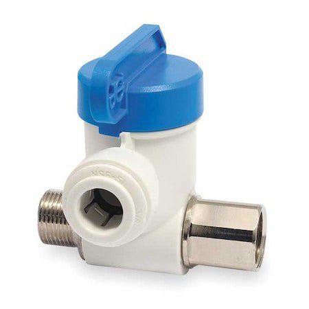 John Guest Asvpp2 Adapter,3/8 In,3/8 In Tube Od,150 Psi