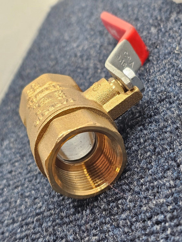 RED-WHITE VALVE 5592AB : Brass Full-Port Ball Valve 3/4" 0.6 lb