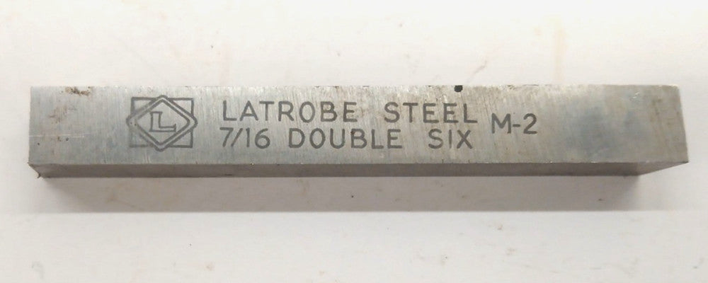 LATROBE STEEL DOUBLE SIX 7/16 M-2 OAL 3-5/8"
