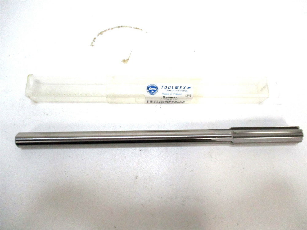 TMX (5-018-448) .448" 8-Flute RH HSS Chucking Reamer