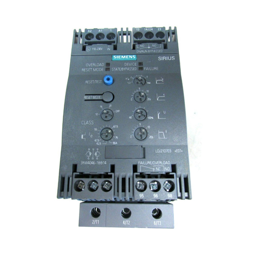 New In Box SIEMENS 3RW4046-1BB14 Soft Starter