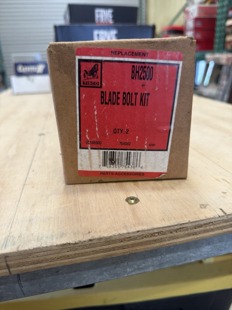 BUSH HOG BLADE BOLT KIT-REPLACES BUSH HOG 63607 BH2500, NEW TISCO