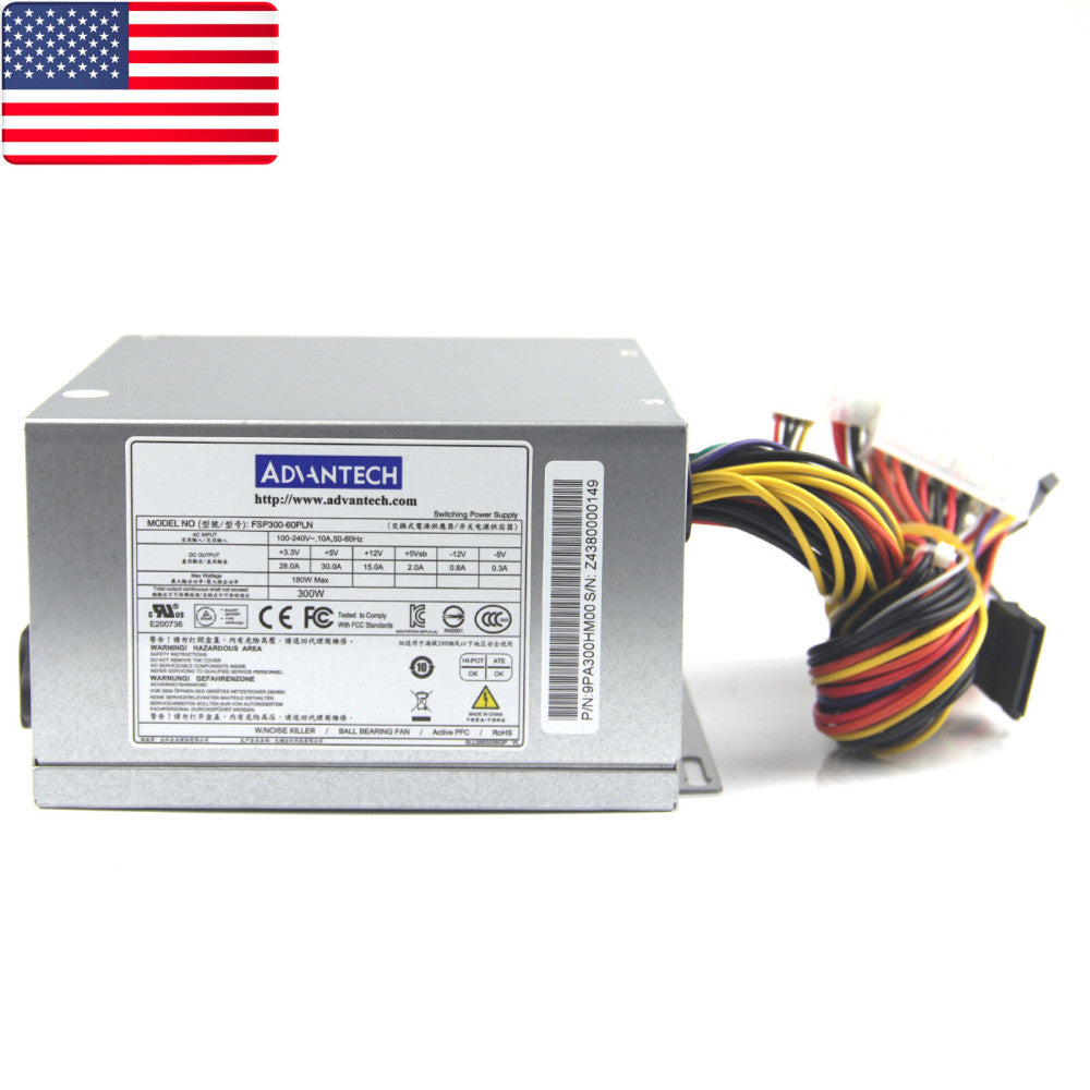 NEW ADVANTECH FSP300-60PLN Power Supply 300W - US Stock