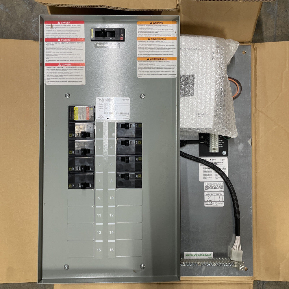 1- SCHNEIDER ELECTRIC SIP07DA 35- 62.5 AMP, 277V/120V 7.5KVA 1PH NEW OLD STOCK