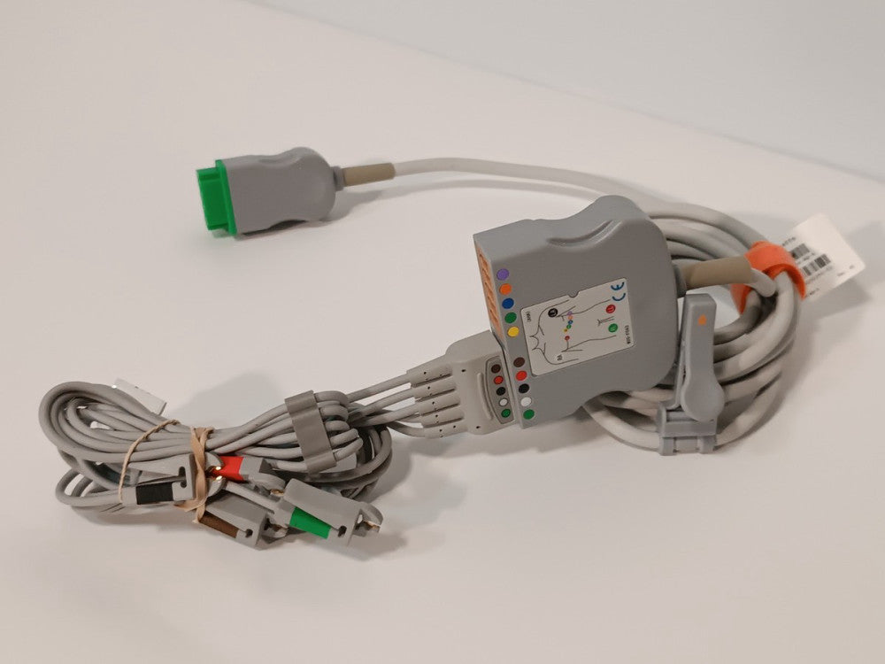 M20-F063 ECG Patient Monitoring Trunk Cable with 10-Lead Twin Pin Connectors