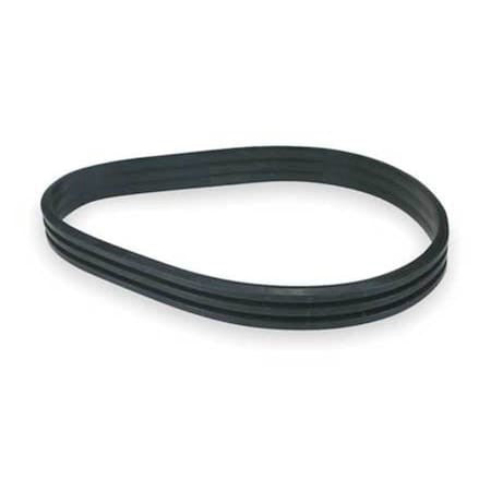 Dayton 54Ty23 3/B154 Banded V-Belt, 157" Outside Length, 21/32" Top Width,