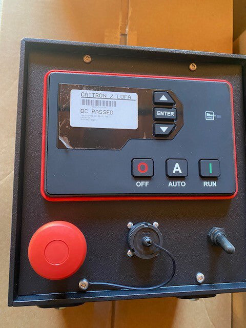 Cattron Lofa Electronic Genset Panel 410-1005-0021, 59C-31211, CP410G, 8X8