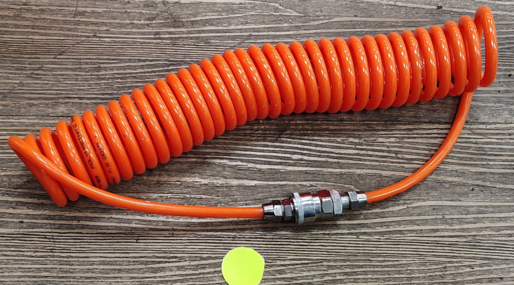 THB POLYURETHANE 5 X 8MM AIR COMPRESSOR HOSE ORANGE 150 WORK PRESS