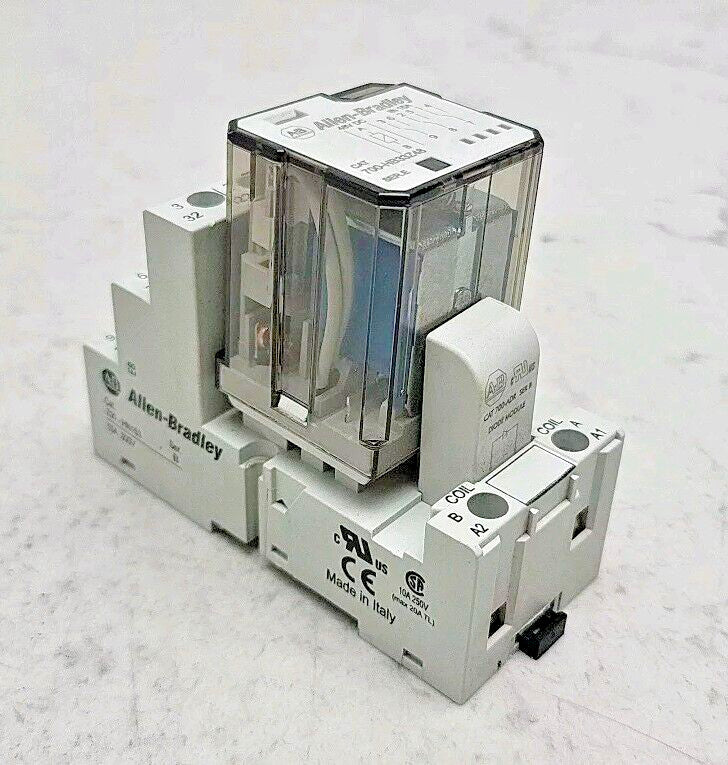 Allen Bradley 700-HB33Z48 Relay 700-HN153 Relay Base 15A 300V 700-ADR Module