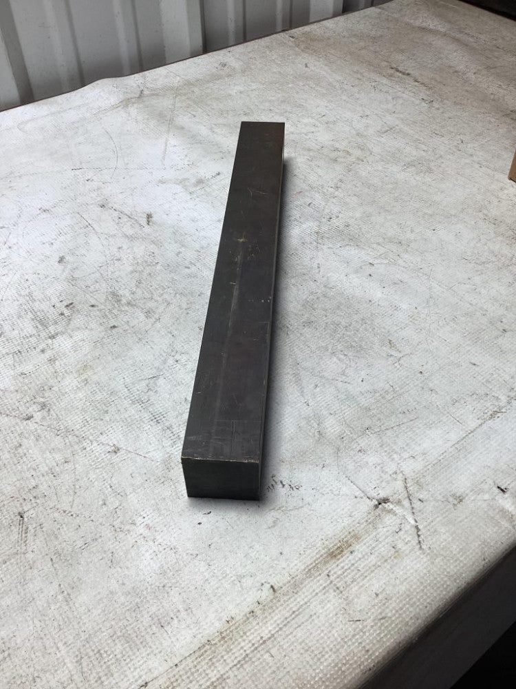 C360 Machined Brass; Lathe Stock Bar: 18" X 2" Square Brass Bar
