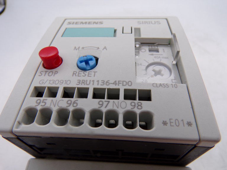 SIEMENS 3RU1136-4FD0 RELAY