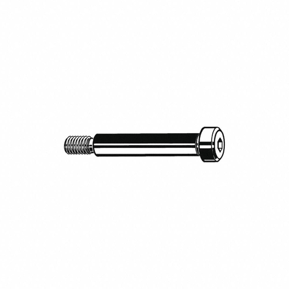 Shoulder Screw, Alloy Steel, 1/4” Shoulder Dia., 3/8” Shoulder Length, 10-24 25