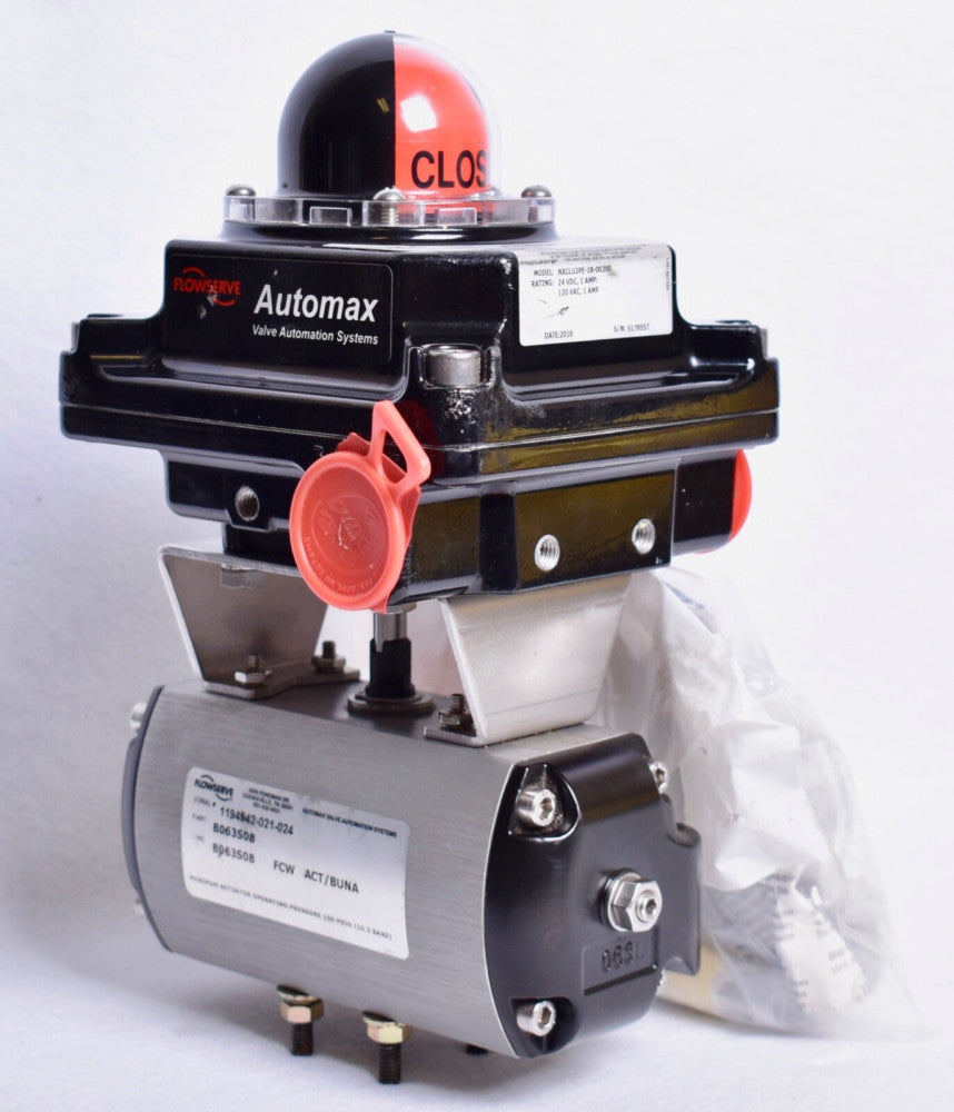 Flowserve Valve Actuator & Automax B063S08 NXCLU2PE-18-00200
