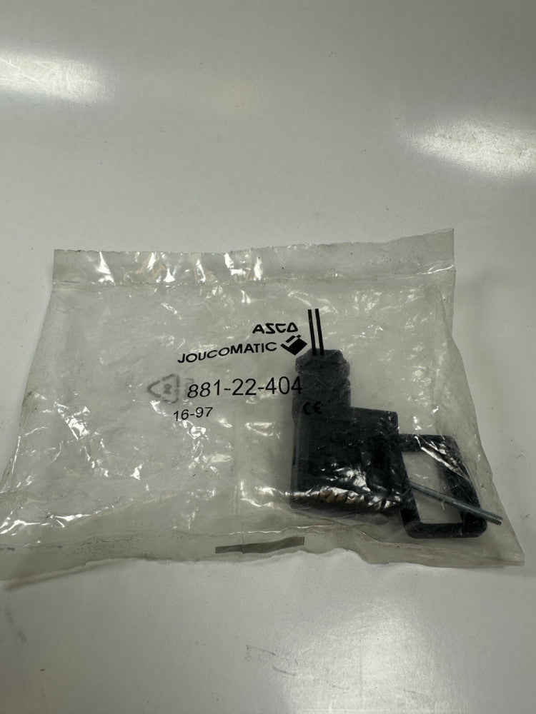 Asco Joucomatic 881-22-404 Connector Kit Black - New Factory Sealed Fast Ship