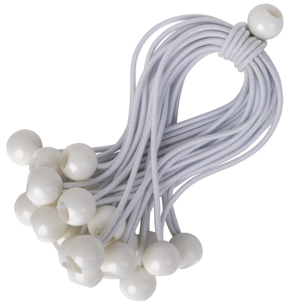 Bungee Cords with Balls - Set of 25pcs x 9 inch Universal Elastic Cord w/Ball...