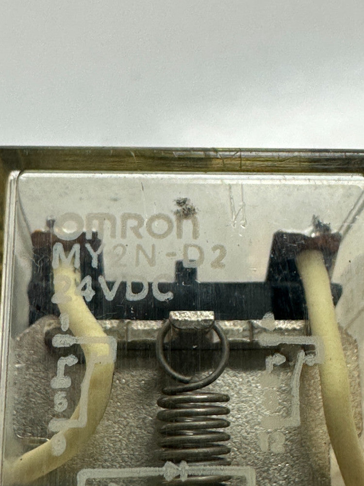 Omron MY2N-D2 Relay 24VDC 8-Pin IEC255 - 5A - New Fast Ship