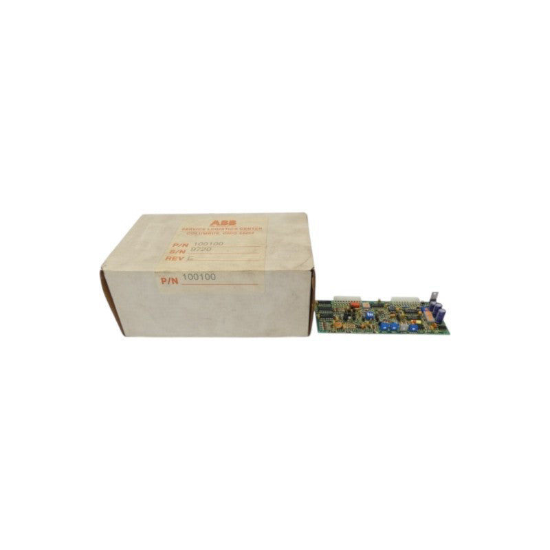 ABB 100100 REV. E 230VAC NSMP