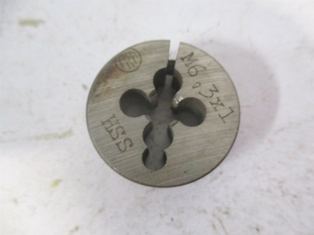 M6 x 3 x 1 High Speed Steel Round Adjustable Screw Die