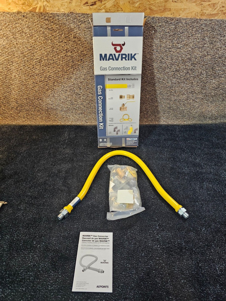 Mavrik - 8016564 - 3/4 in x 48 in Swivel Gas Connection Hose *PICTURED ITEM ONLY